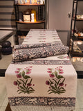 Hand Block Printed Table Runner Set