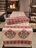 Hand Block Printed Table Runner Set