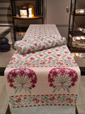 Hand Block Printed Table Runner Set
