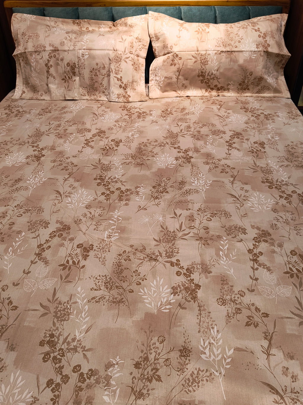 Soft Cotton King Size Bedsheet Set