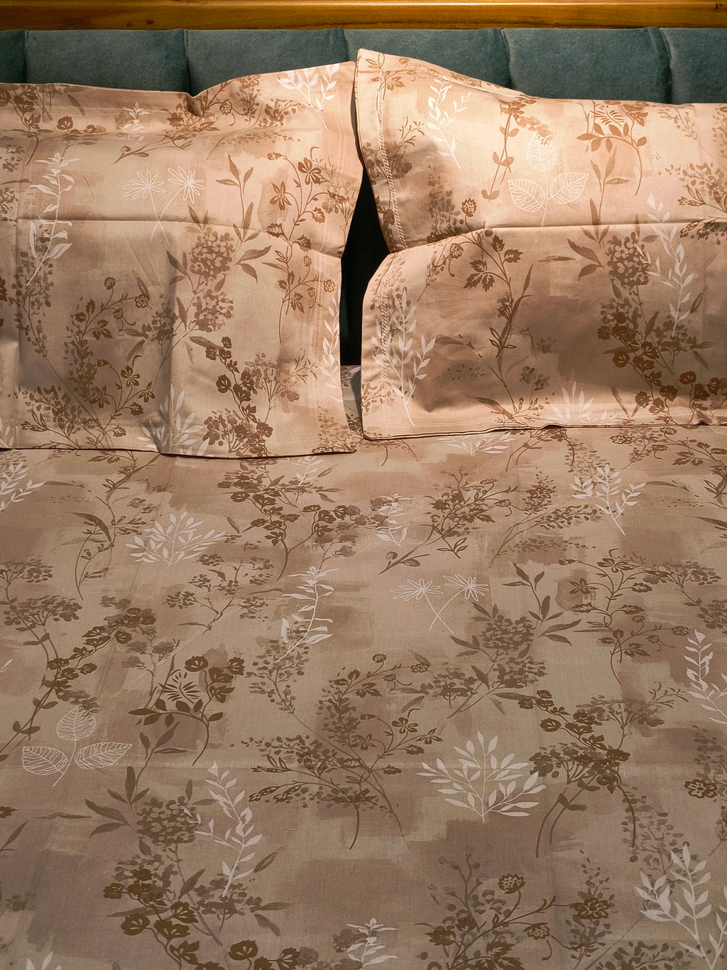 Soft Cotton King Size Bedsheet Set