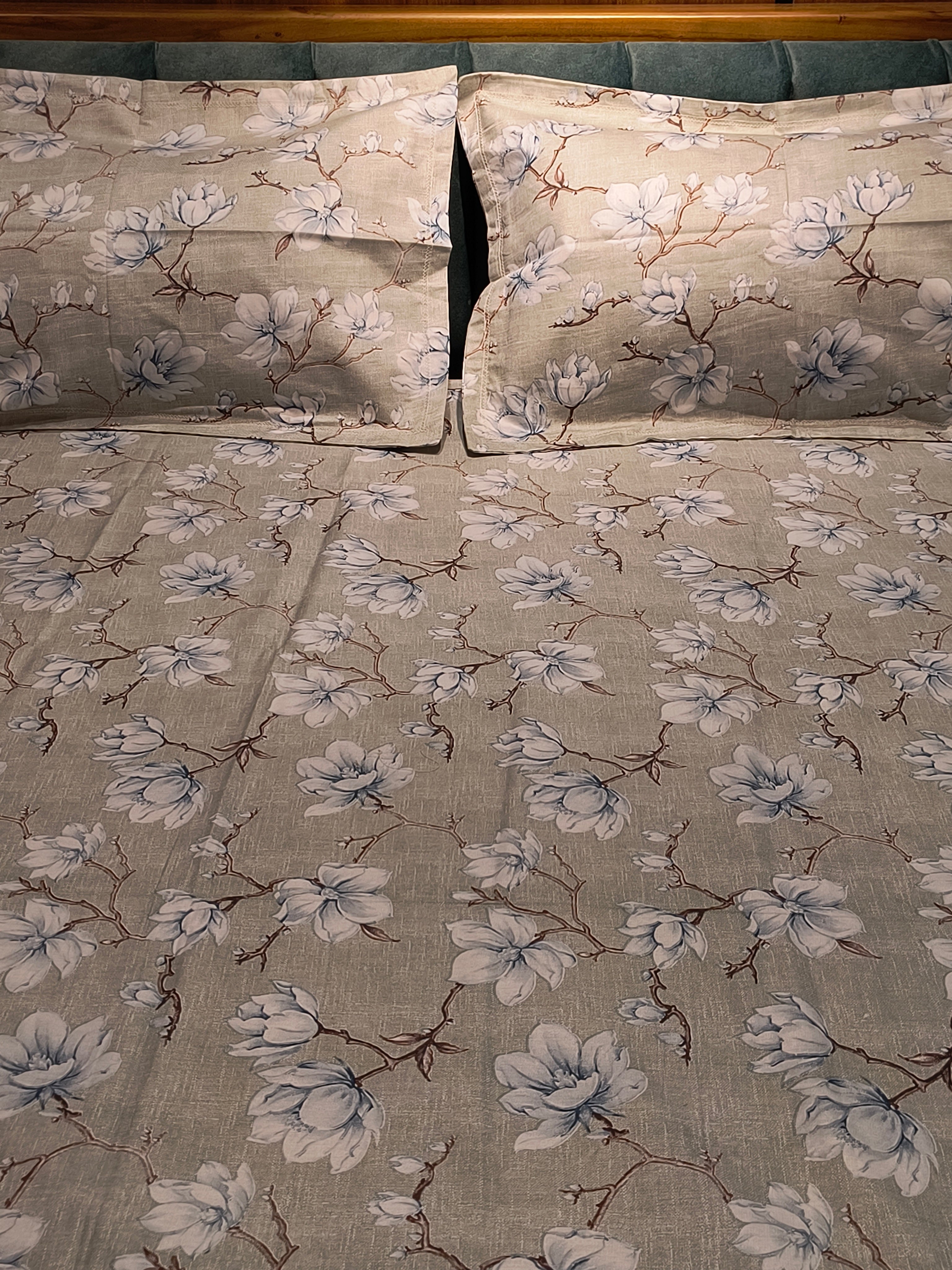 Soft Cotton King Size Bedsheet Set