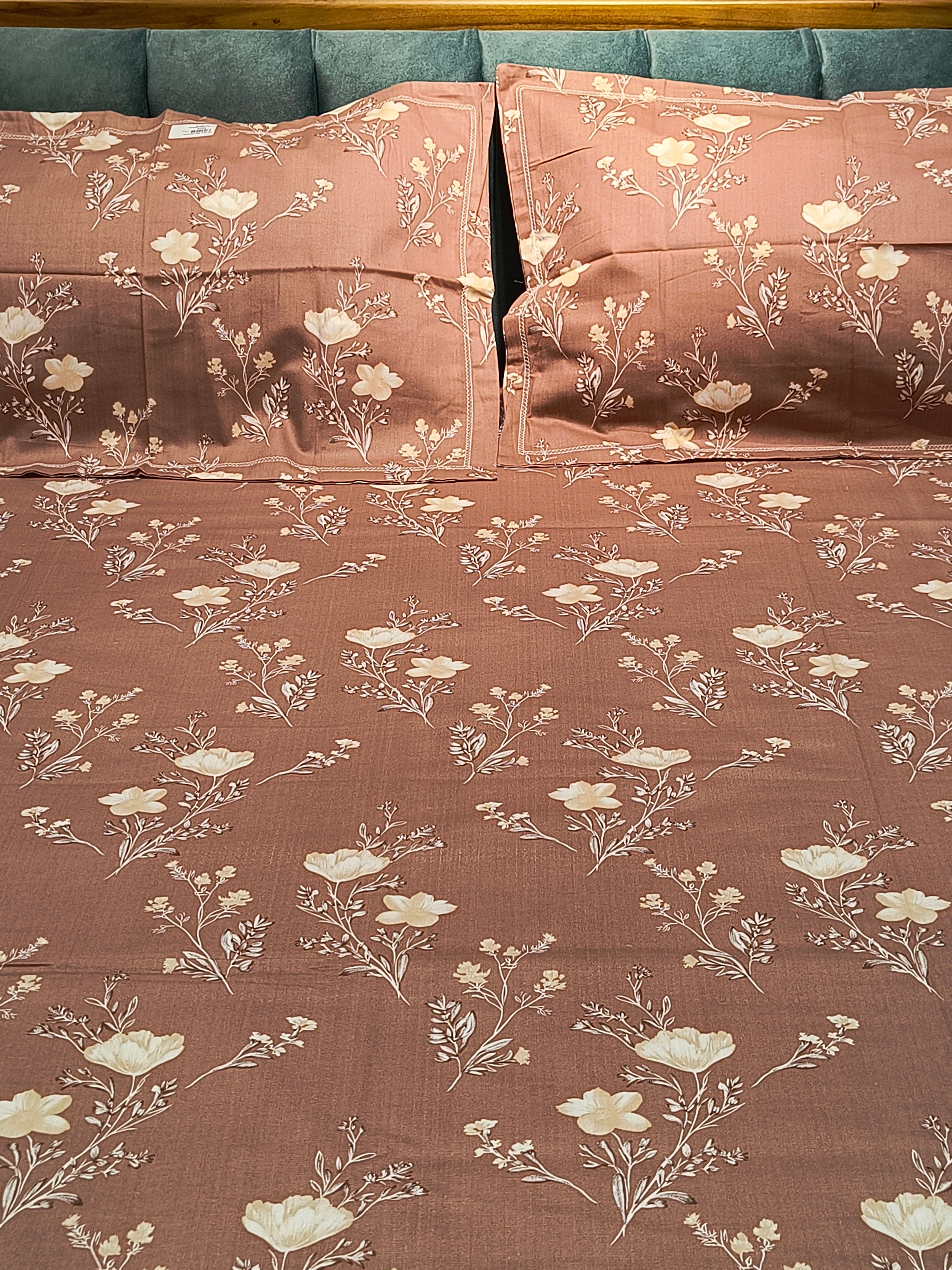 Soft Cotton King Size Bedsheet Set