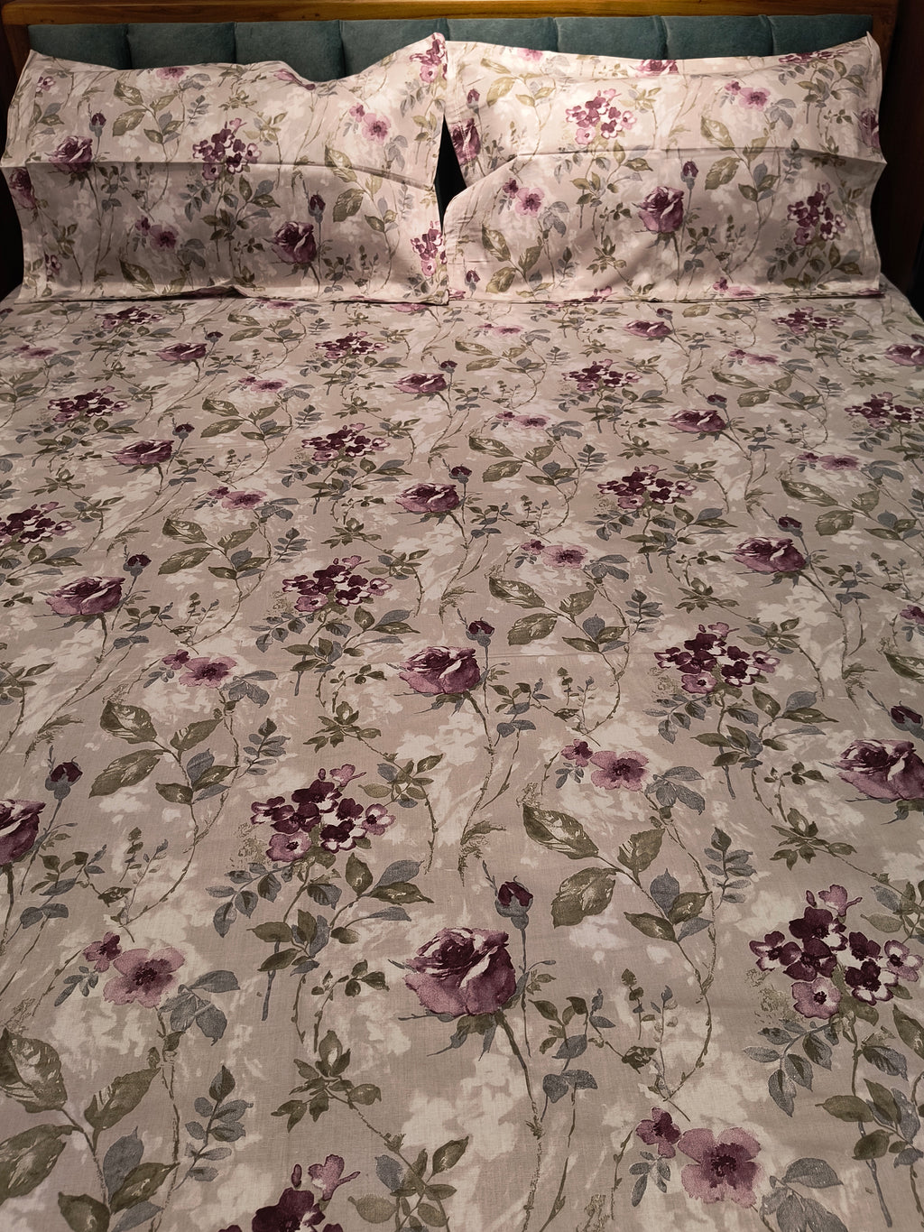 Soft Cotton King Size Bedsheet Set