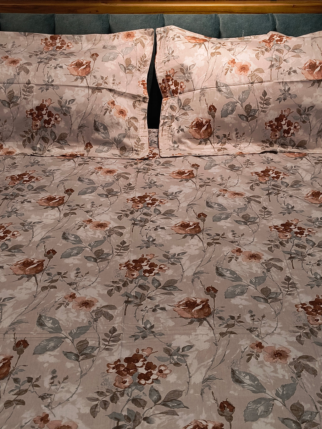 Soft Cotton King Size Bedsheet Set