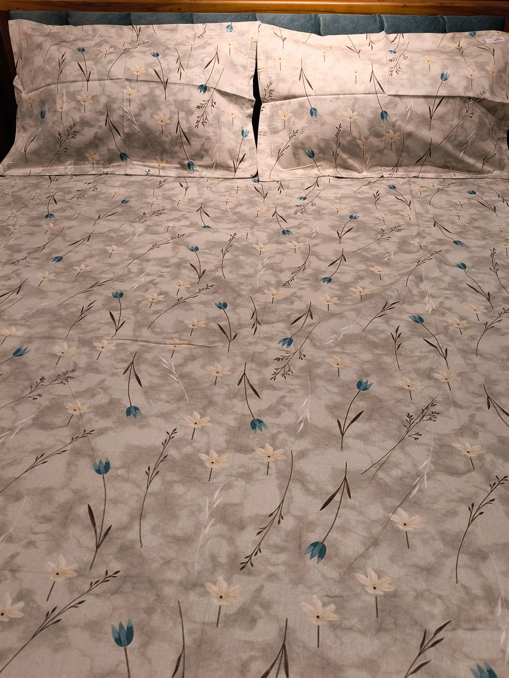 Soft Cotton King Size Bedsheet Set