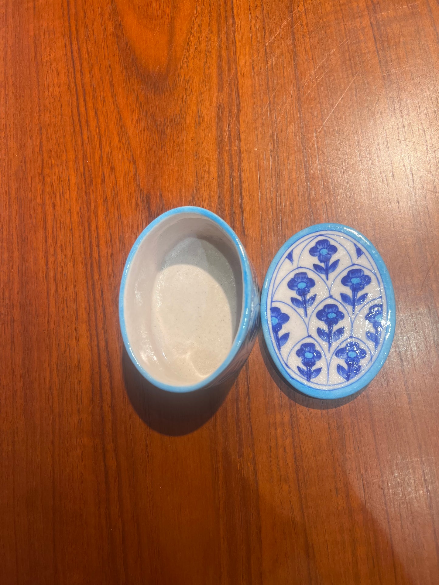 BLUE POTTERY