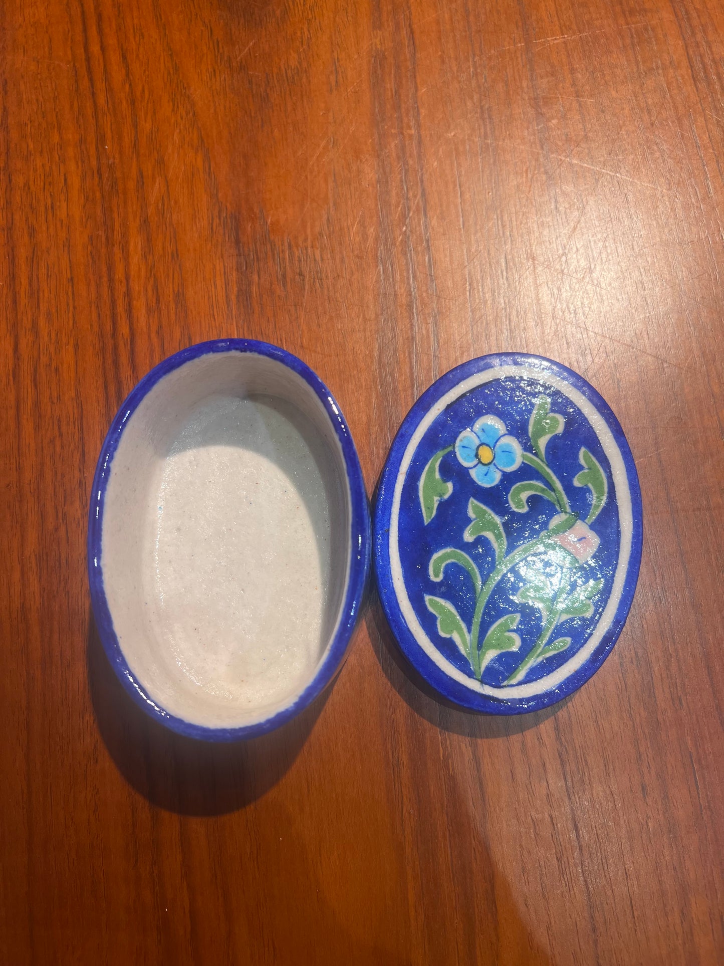 BLUE POTTERY