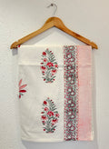 Hand-Block Printed Bath Towel