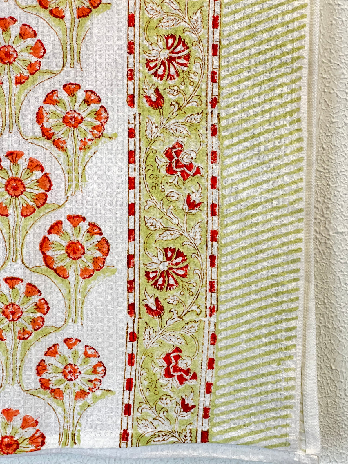 Hand- Block Printed Bath Towels