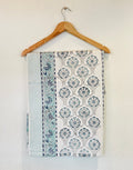 Hand- Block Printed Bath Towel