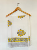 Hand Block -Printed Bath Towel