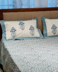 Hand Block Printed King Size Bedsheets