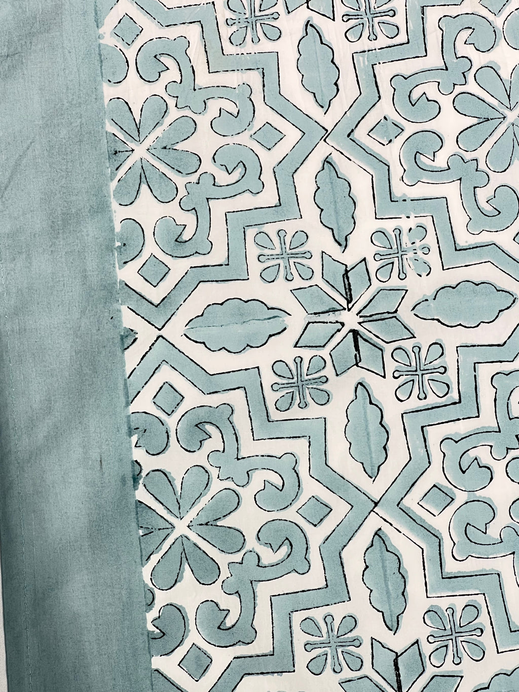 Hand Block Printed King Size Bedsheets