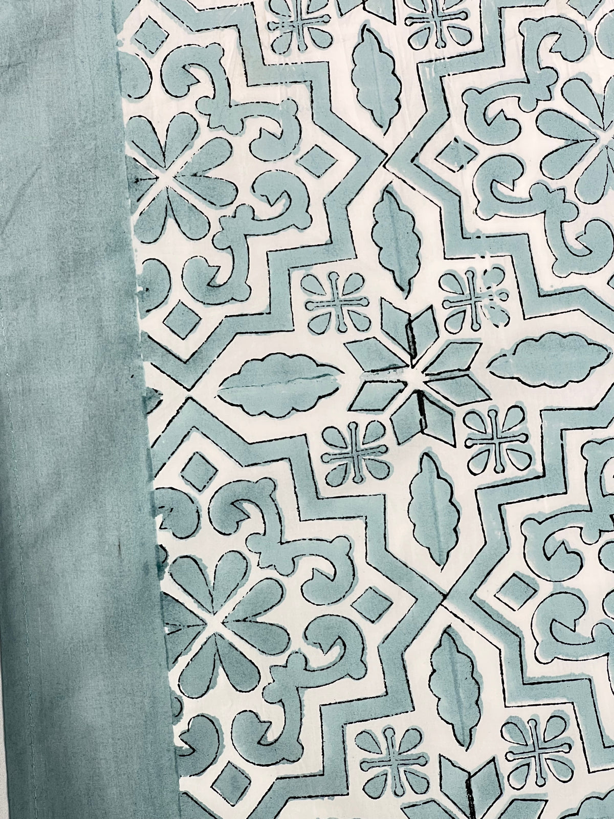 Hand Block Printed King Size Bedsheets