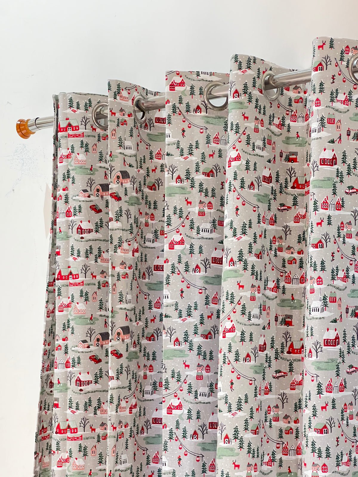 Xmas Theme Door Curtain