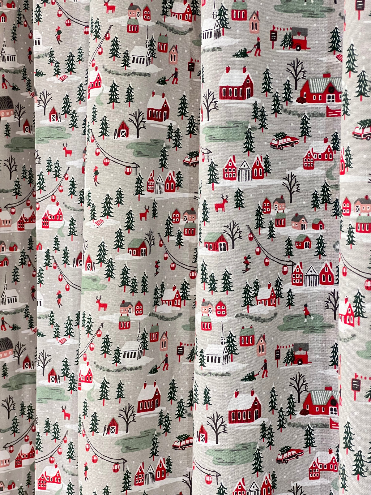Xmas Theme Door Curtain