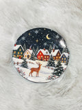 Xmas Theme Wooden Coaster