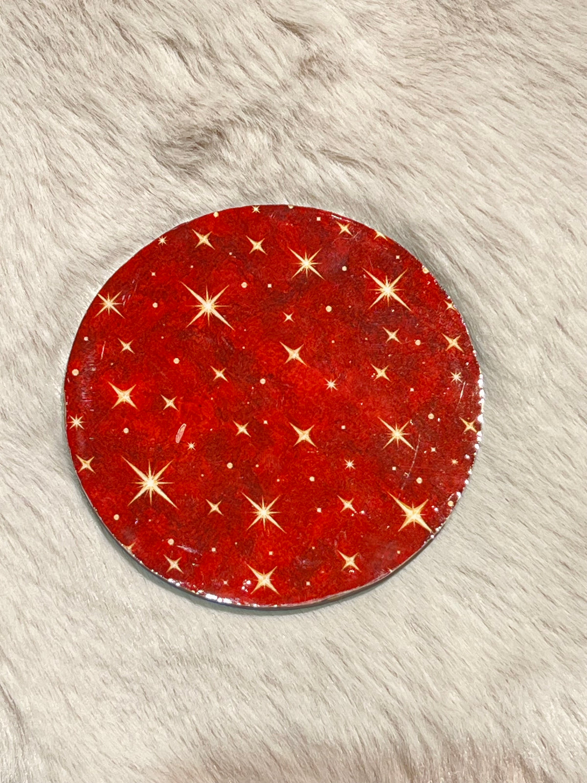 Xmas Theme Wooden Coaster