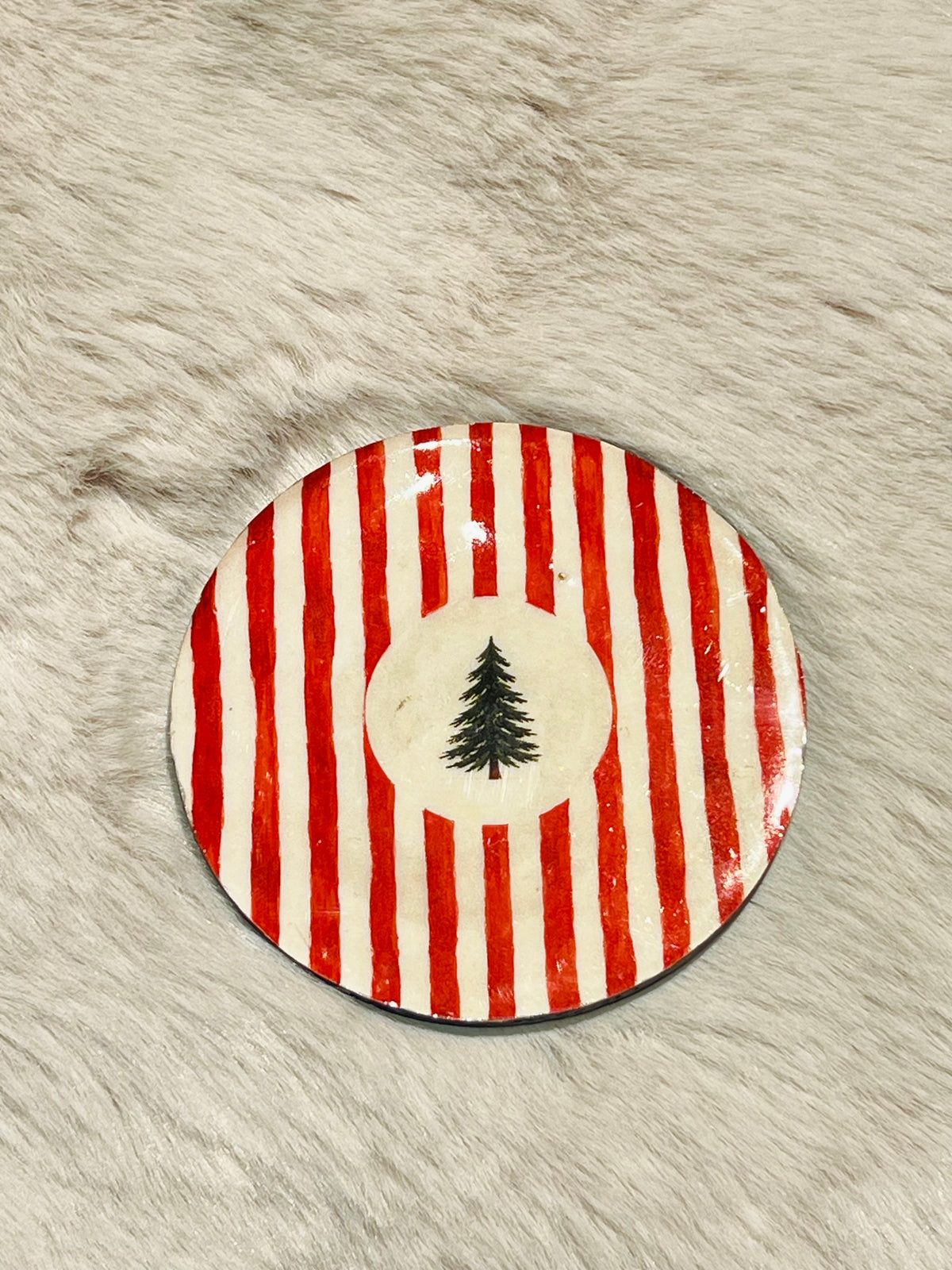 Xmas Theme Wooden Coaster