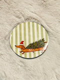 Xmas Theme Wooden Coaster