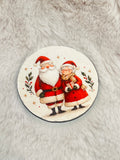 Xmas theme wooden Coaster