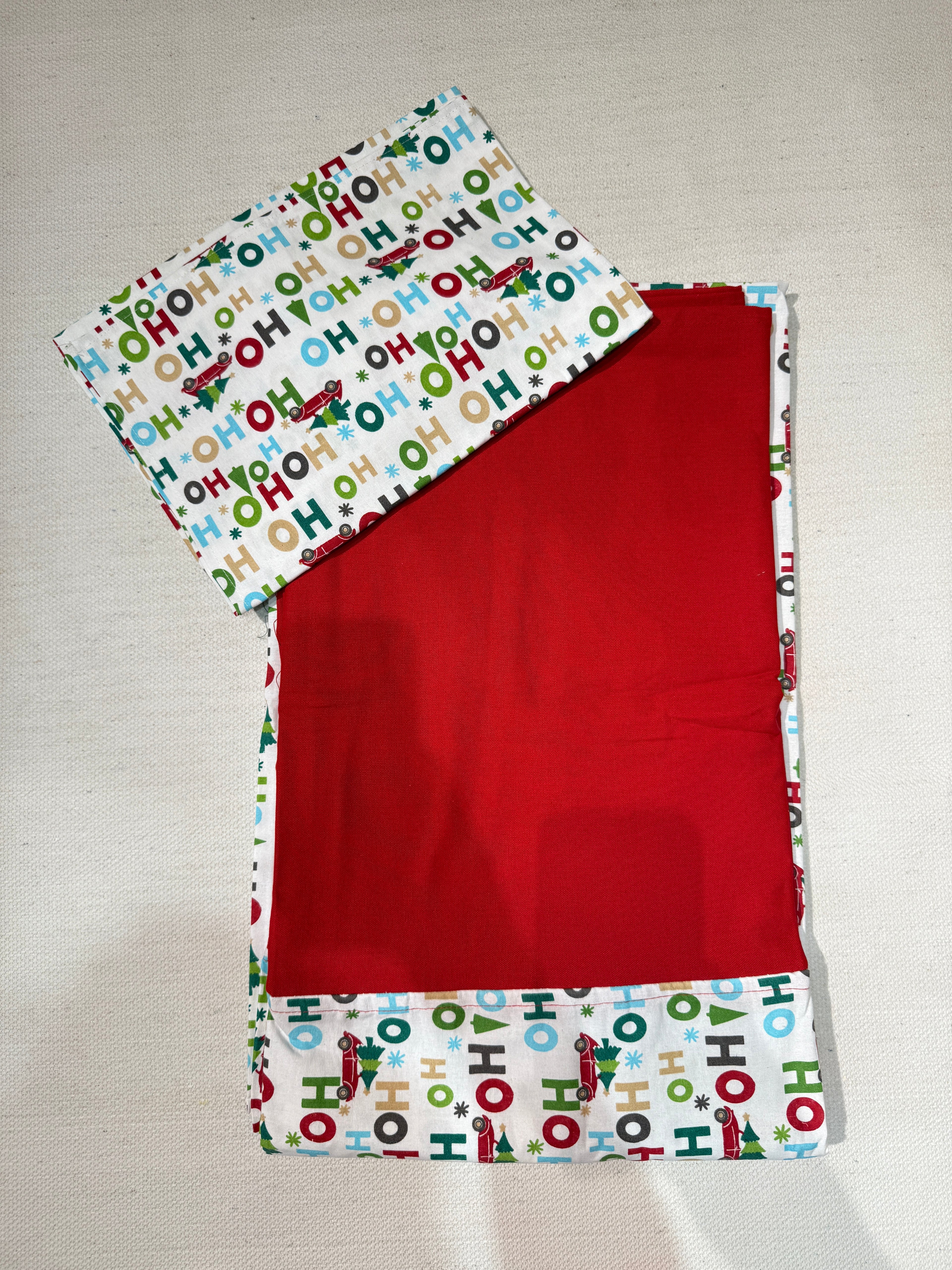 KING SIZE BEDSHEET CHRISTMAS PRINT