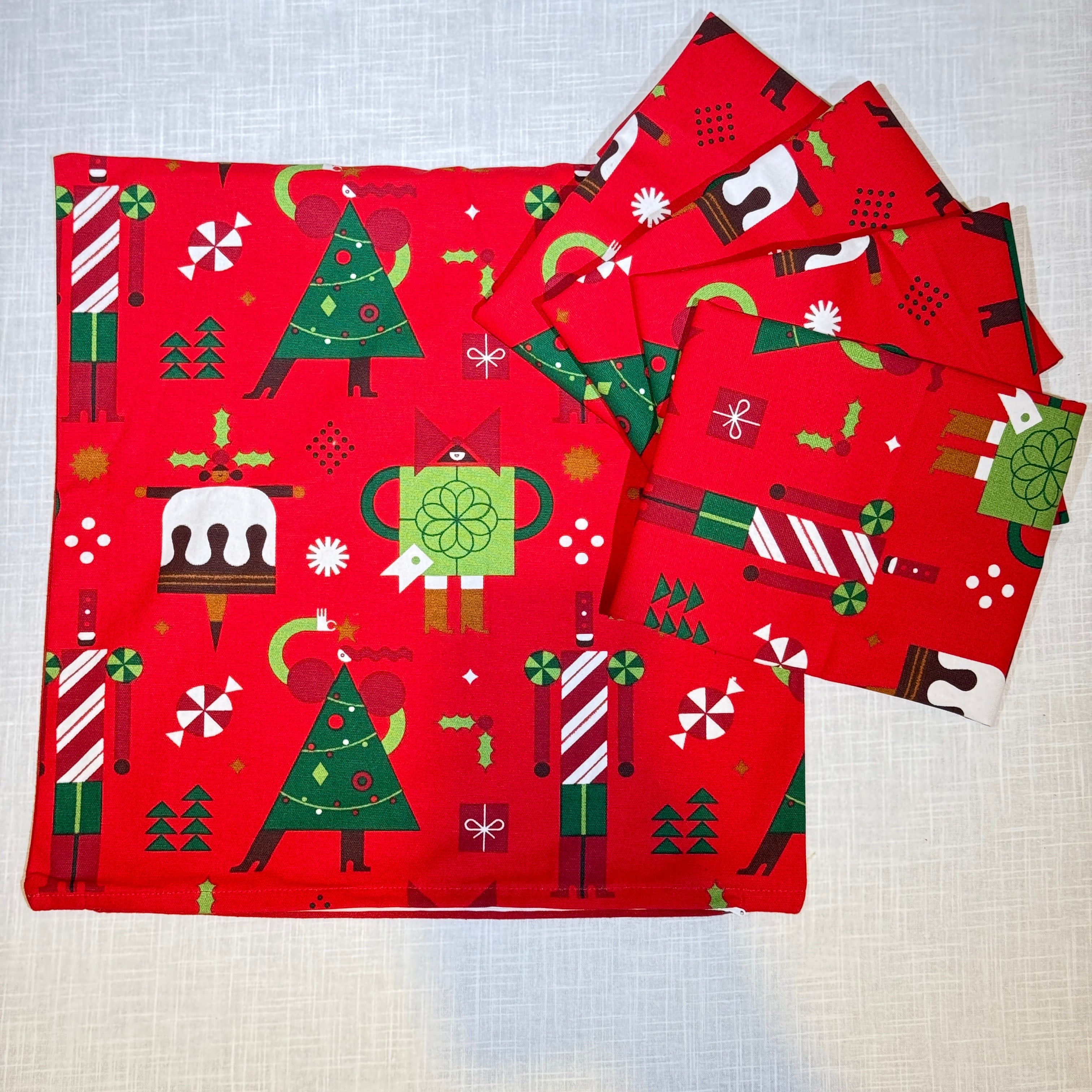Xmas Theme Cushion Cover Set of 5