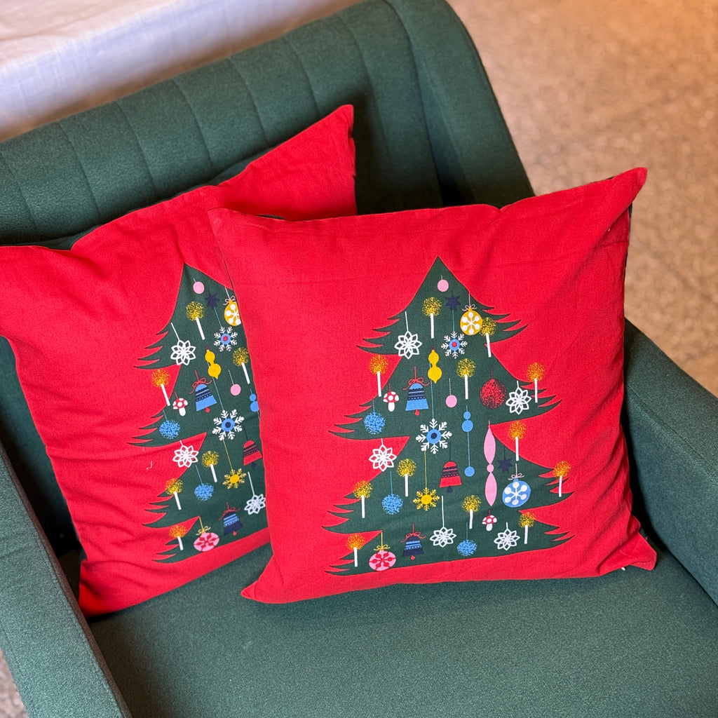 Xmas Theme Cushion Cover Set of 5