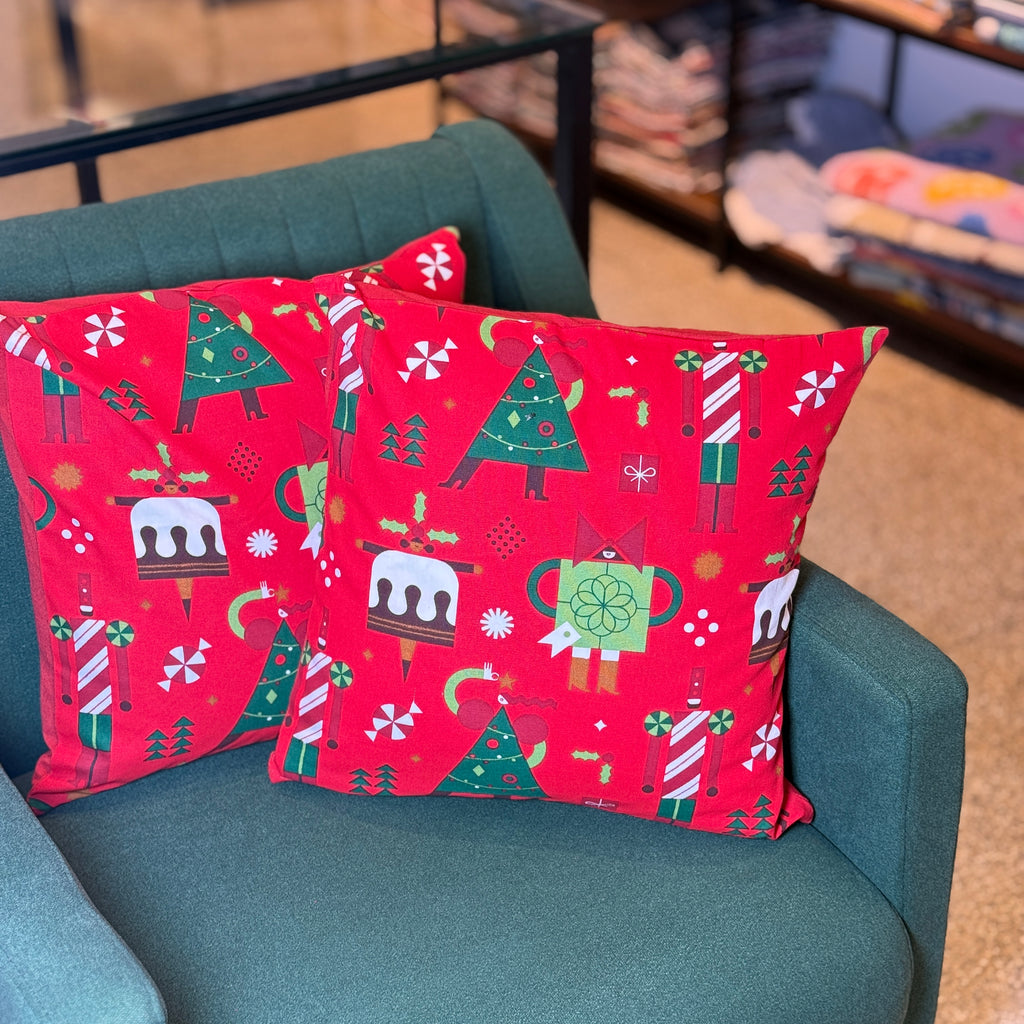 Xmas Theme Cushion Cover Set of 5