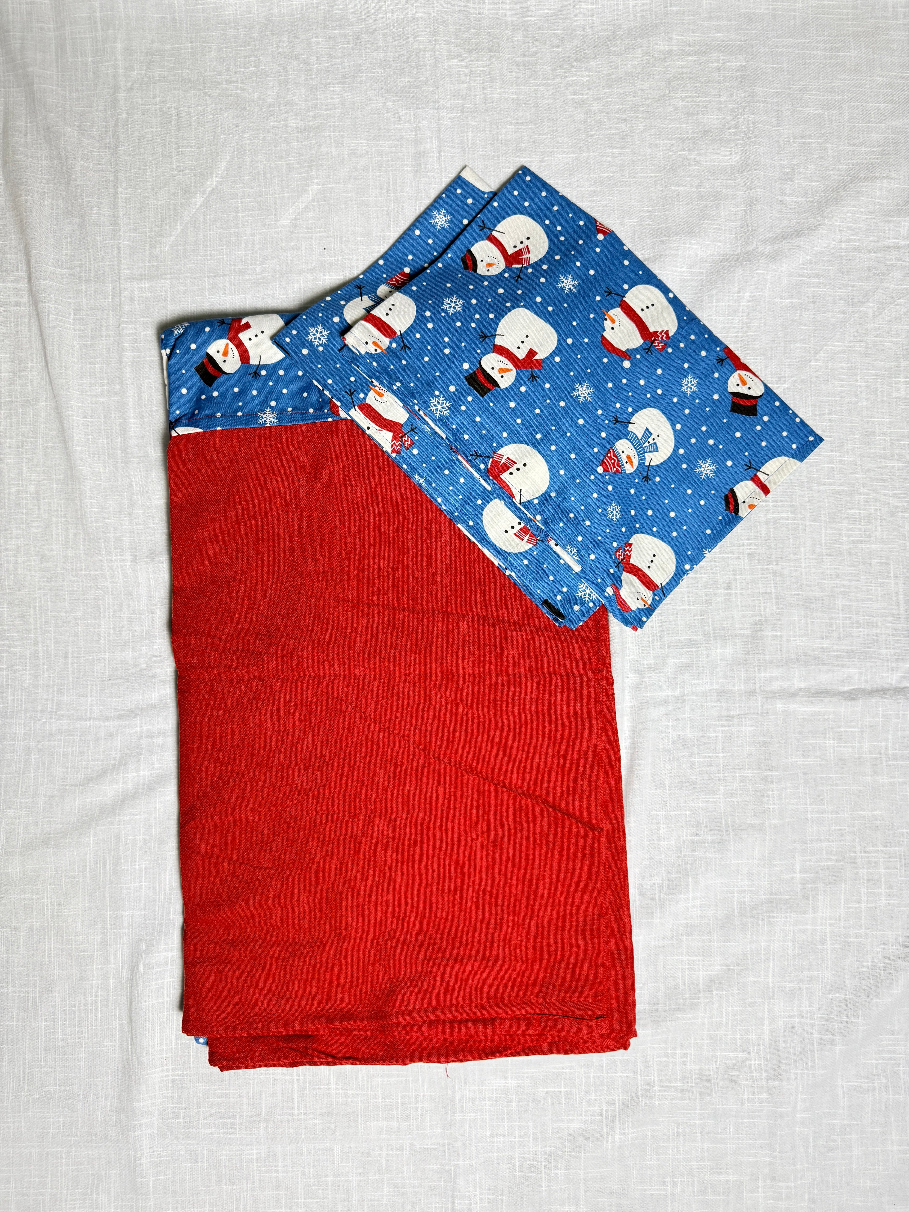 Xmas Theme King Size Bedsheet