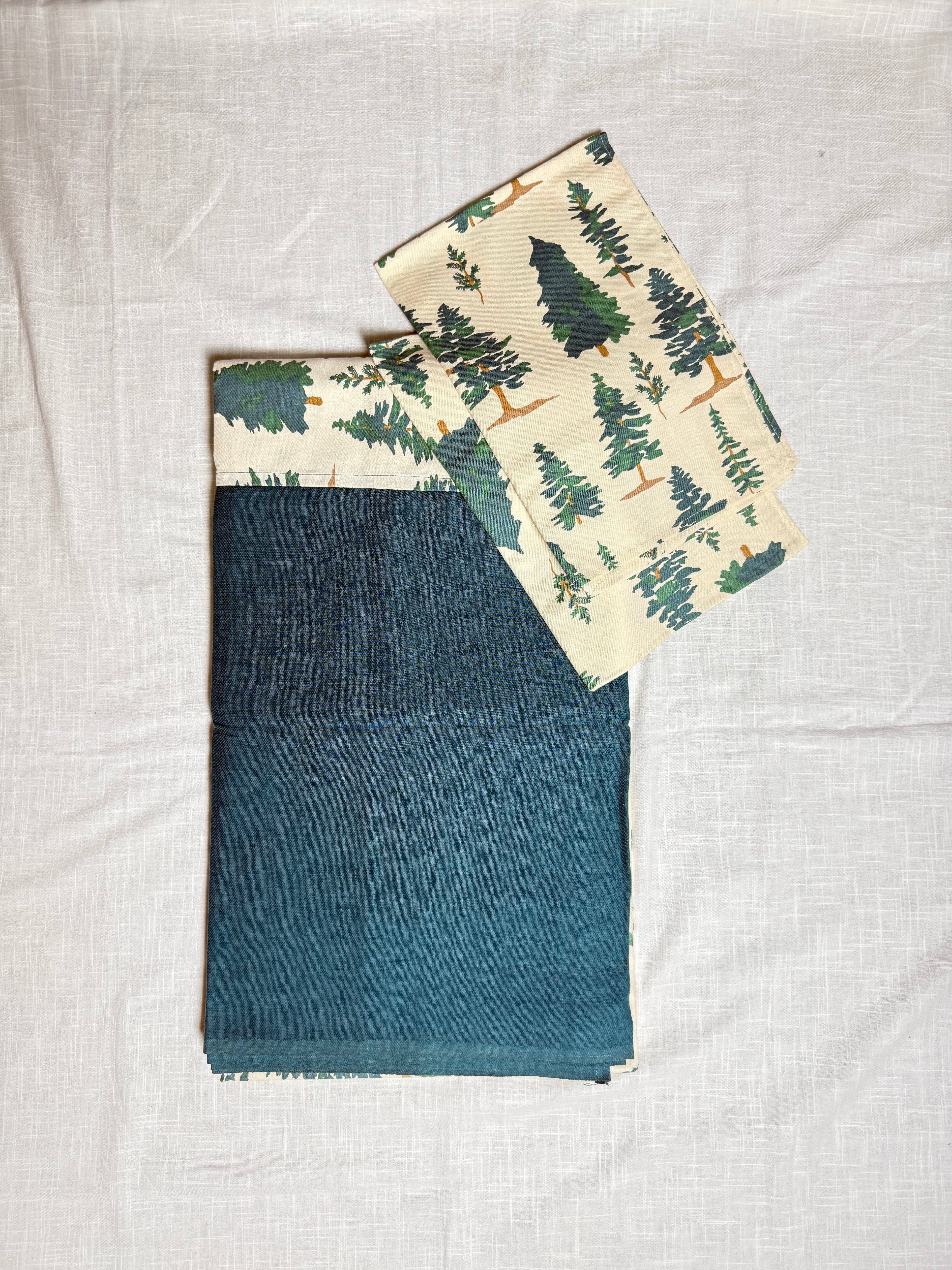 Xmas Theme King Size Bedsheet