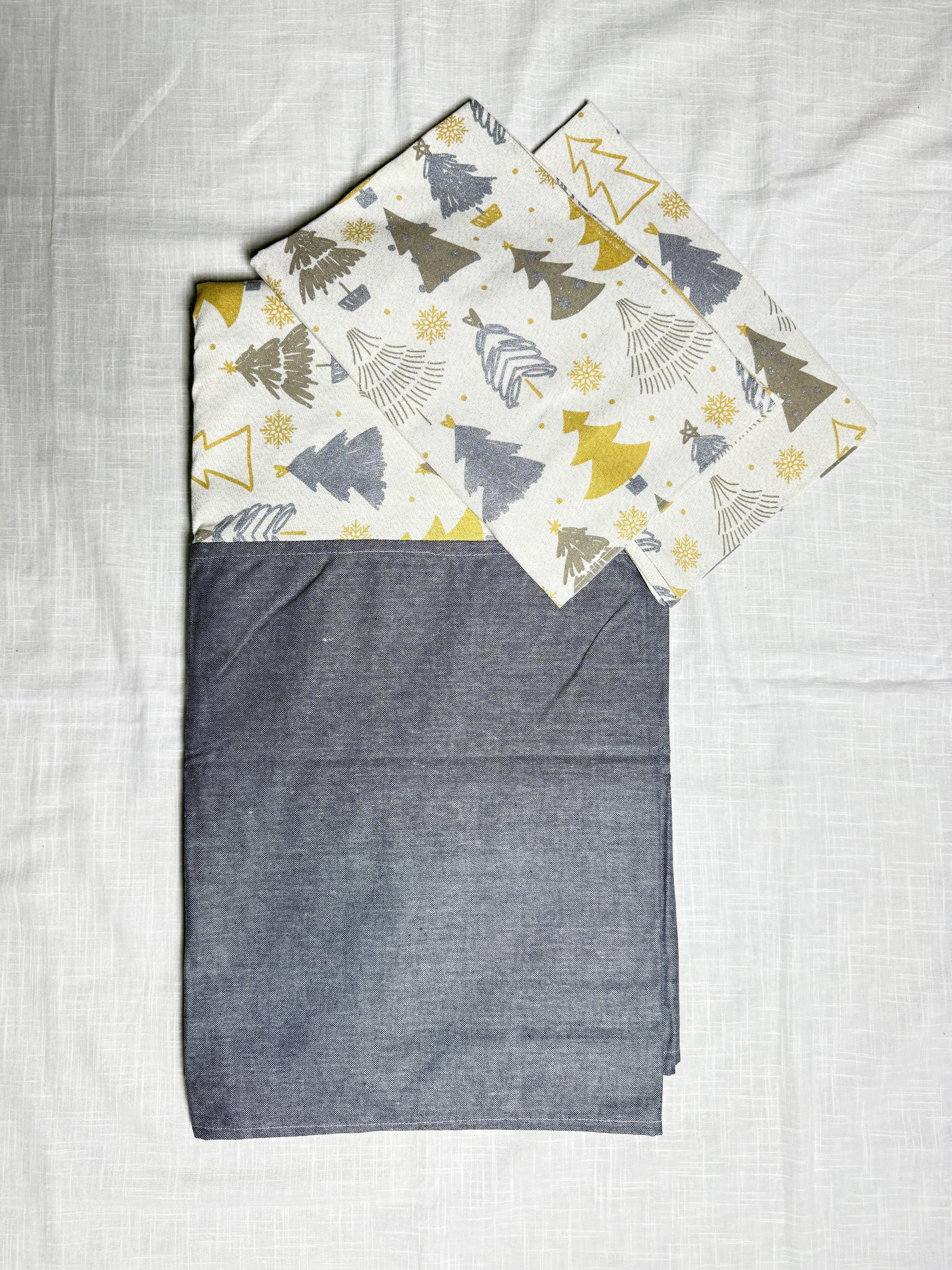 Xmas Theme King Size Bedsheet