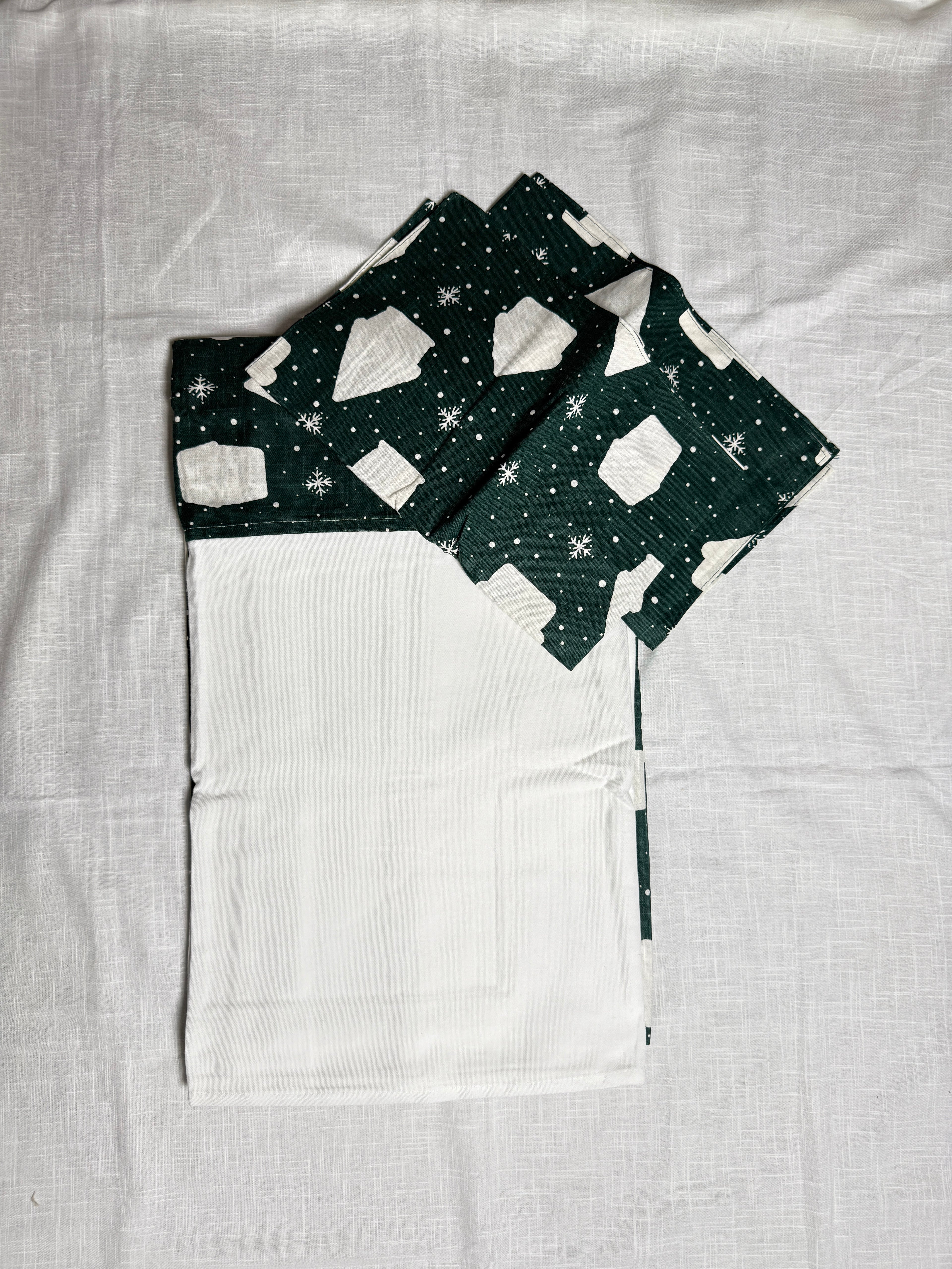 Xmas Theme King Size Bedsheet