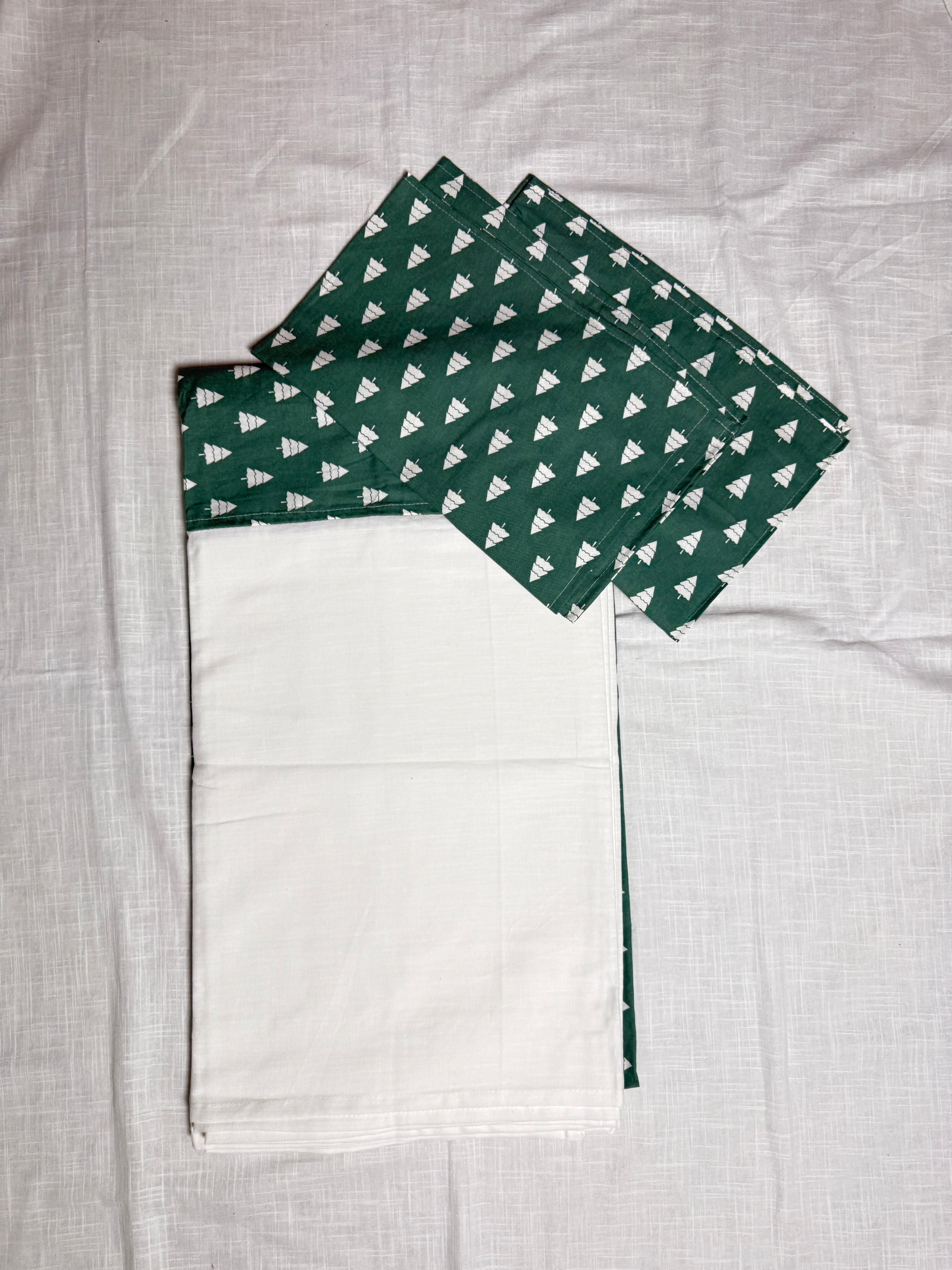 Xmas Theme King Size Bedsheet