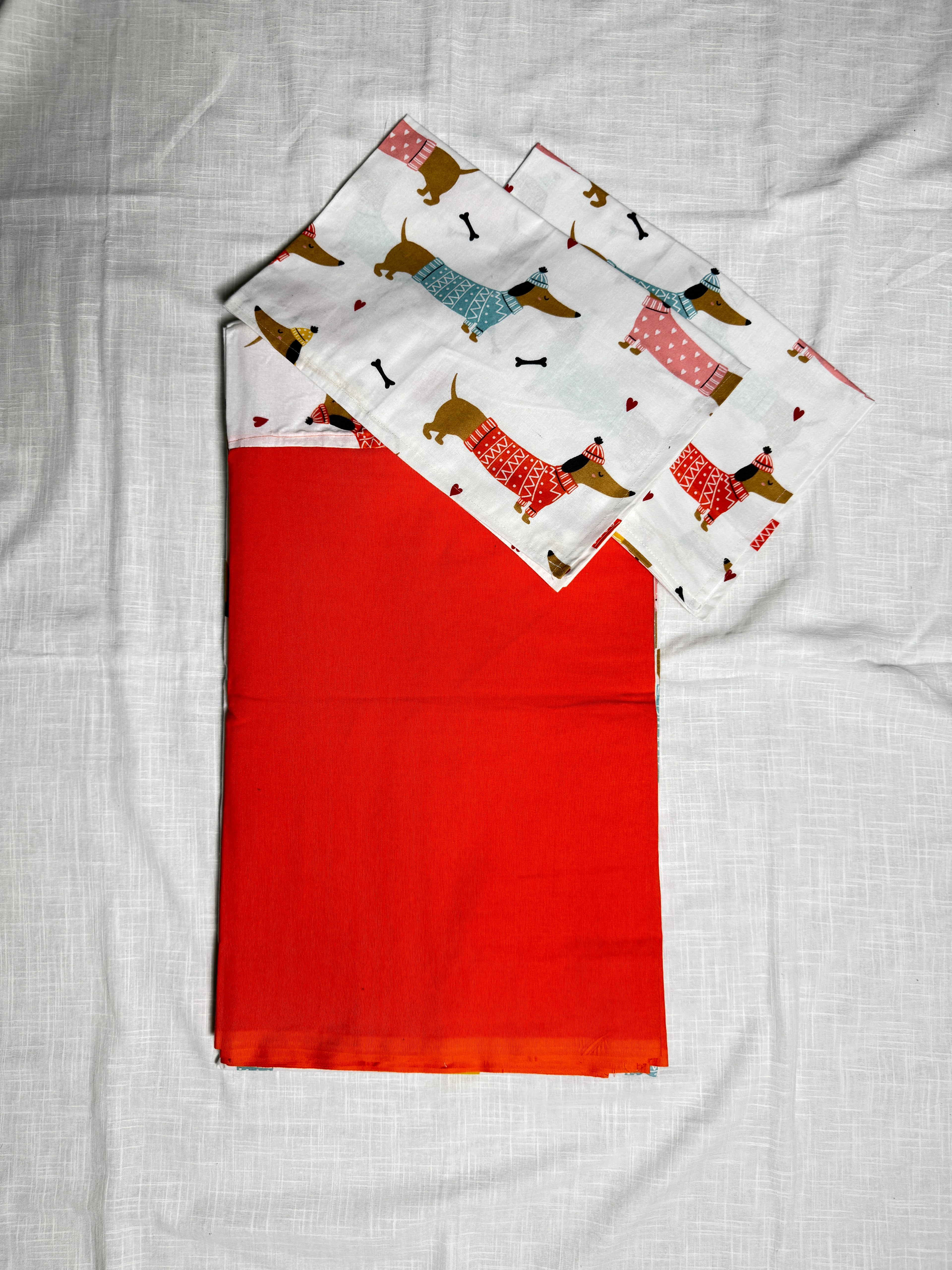 Animal Theme King Size Bedsheet