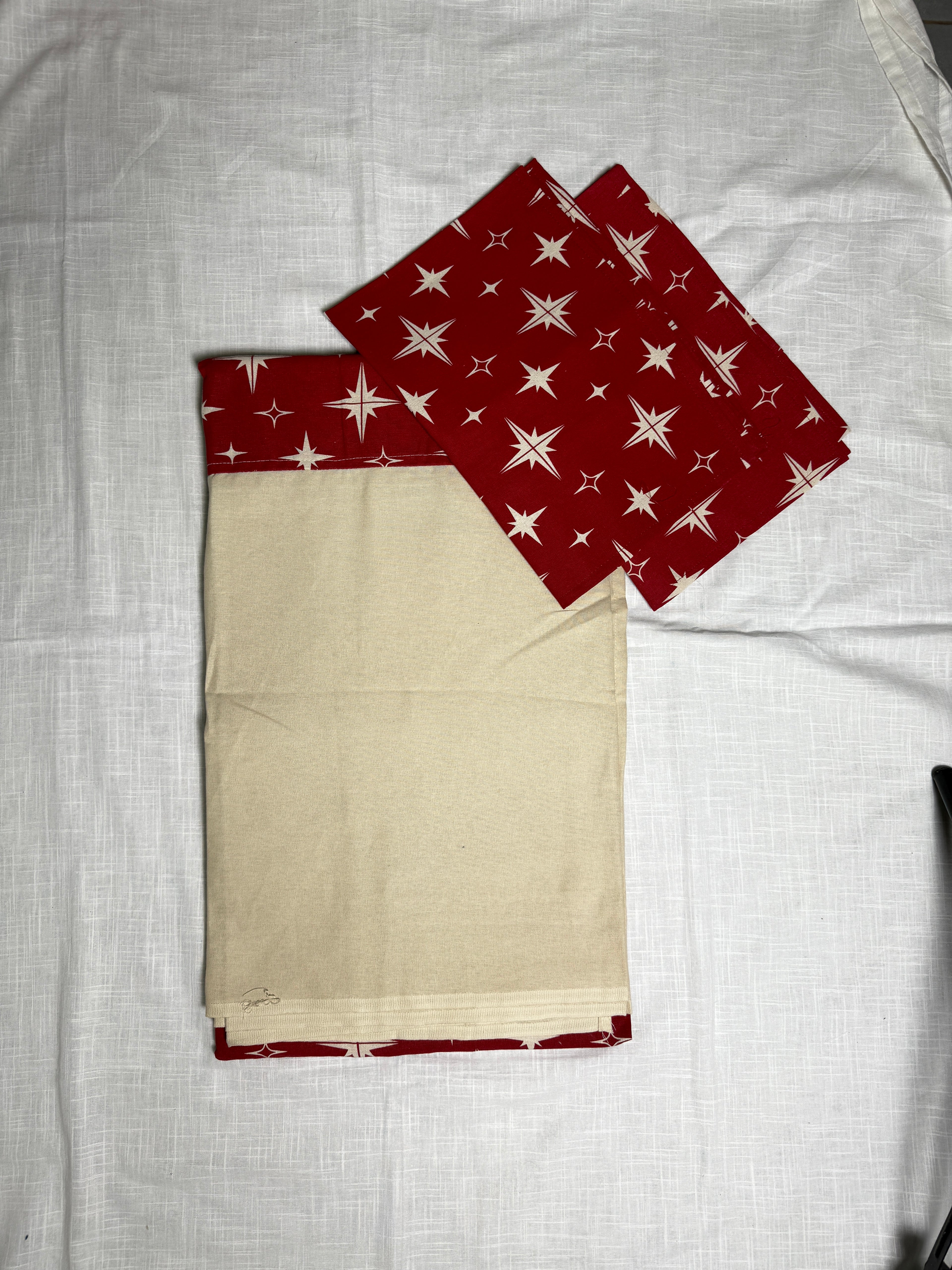 Xmas Theme King Size Bedsheet