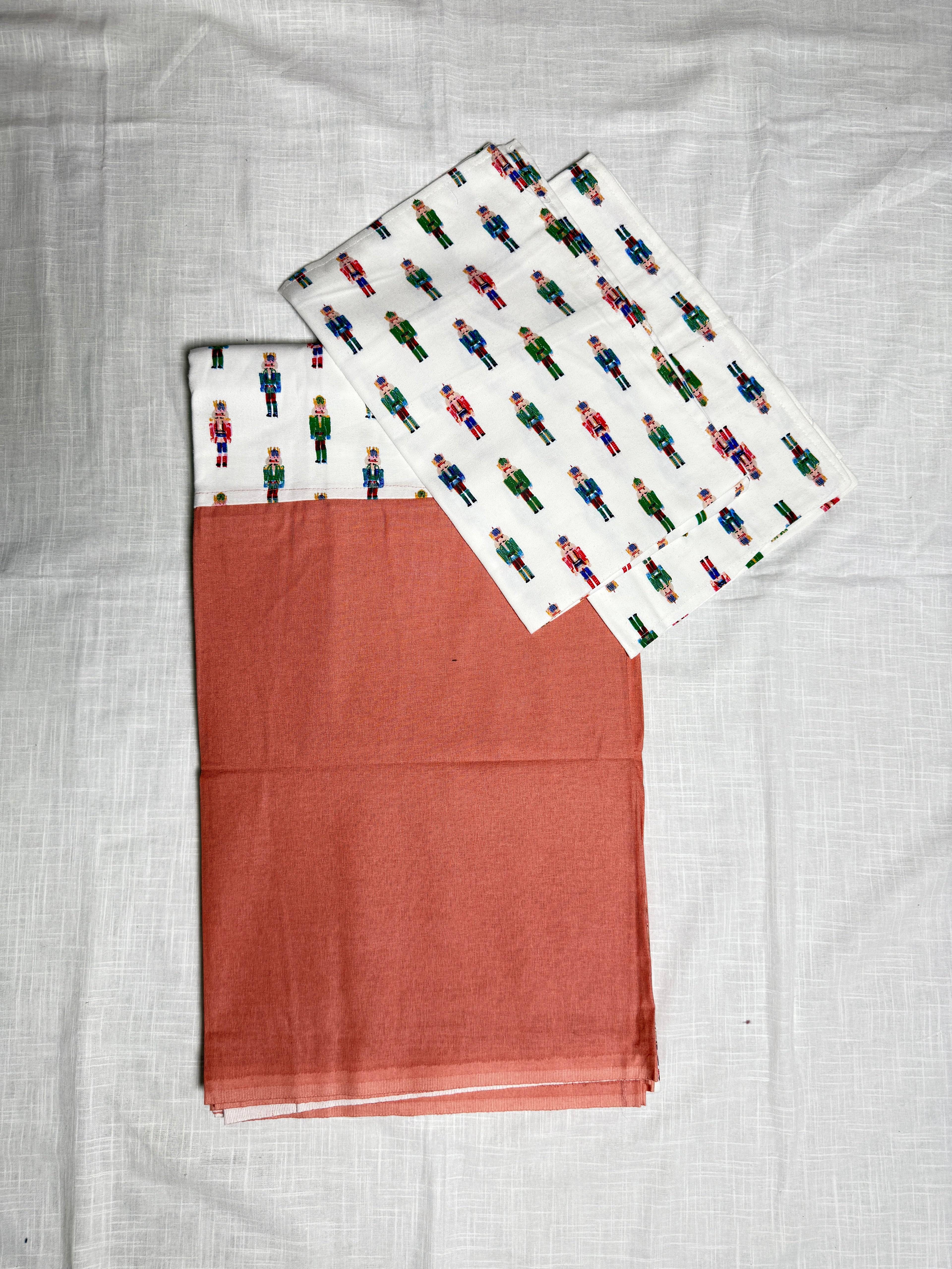 Xmas Theme King Size Bedsheet