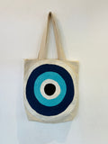 Jute Bag With Embroidered Work