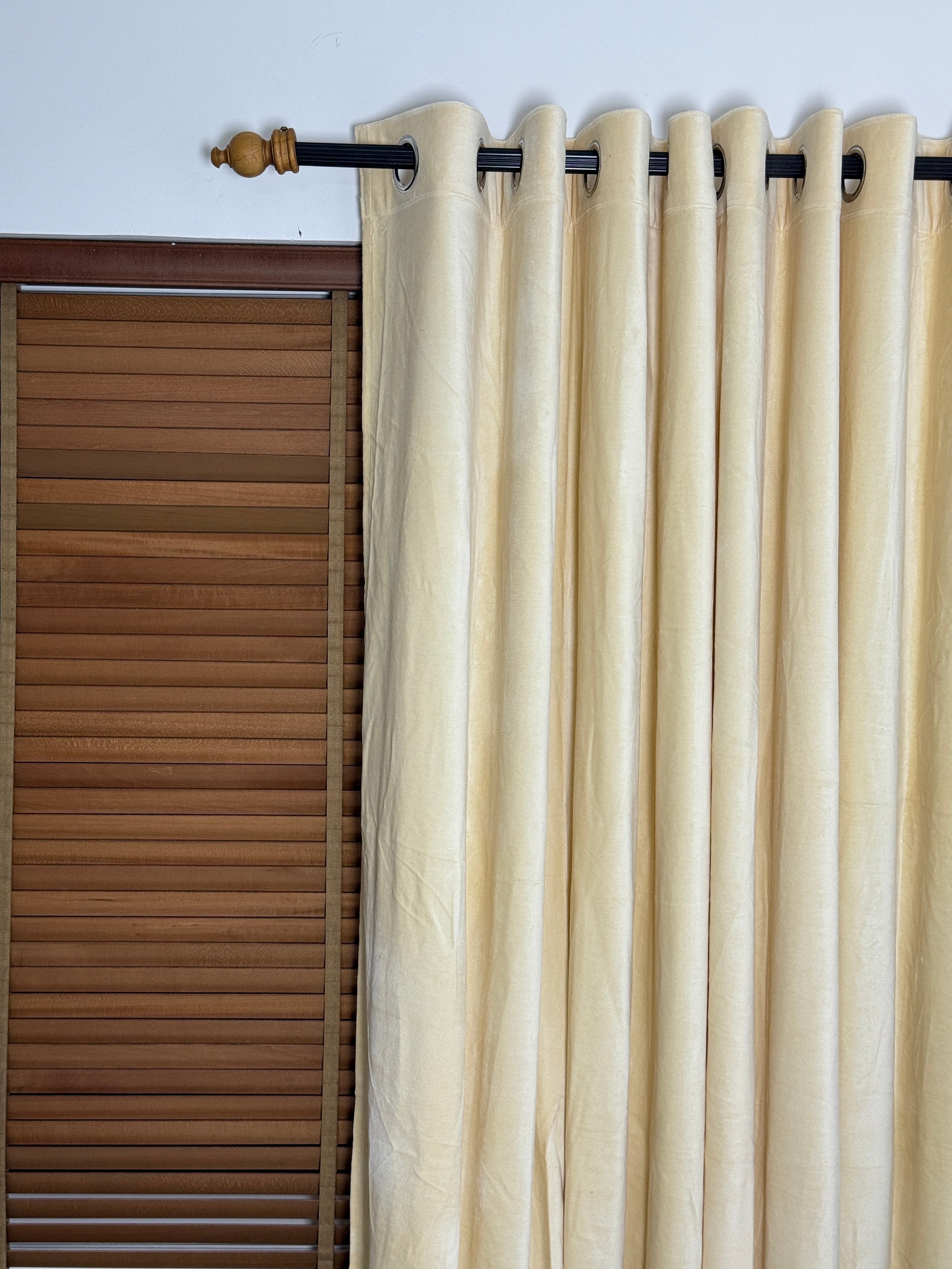 Plain Velvet Curtain