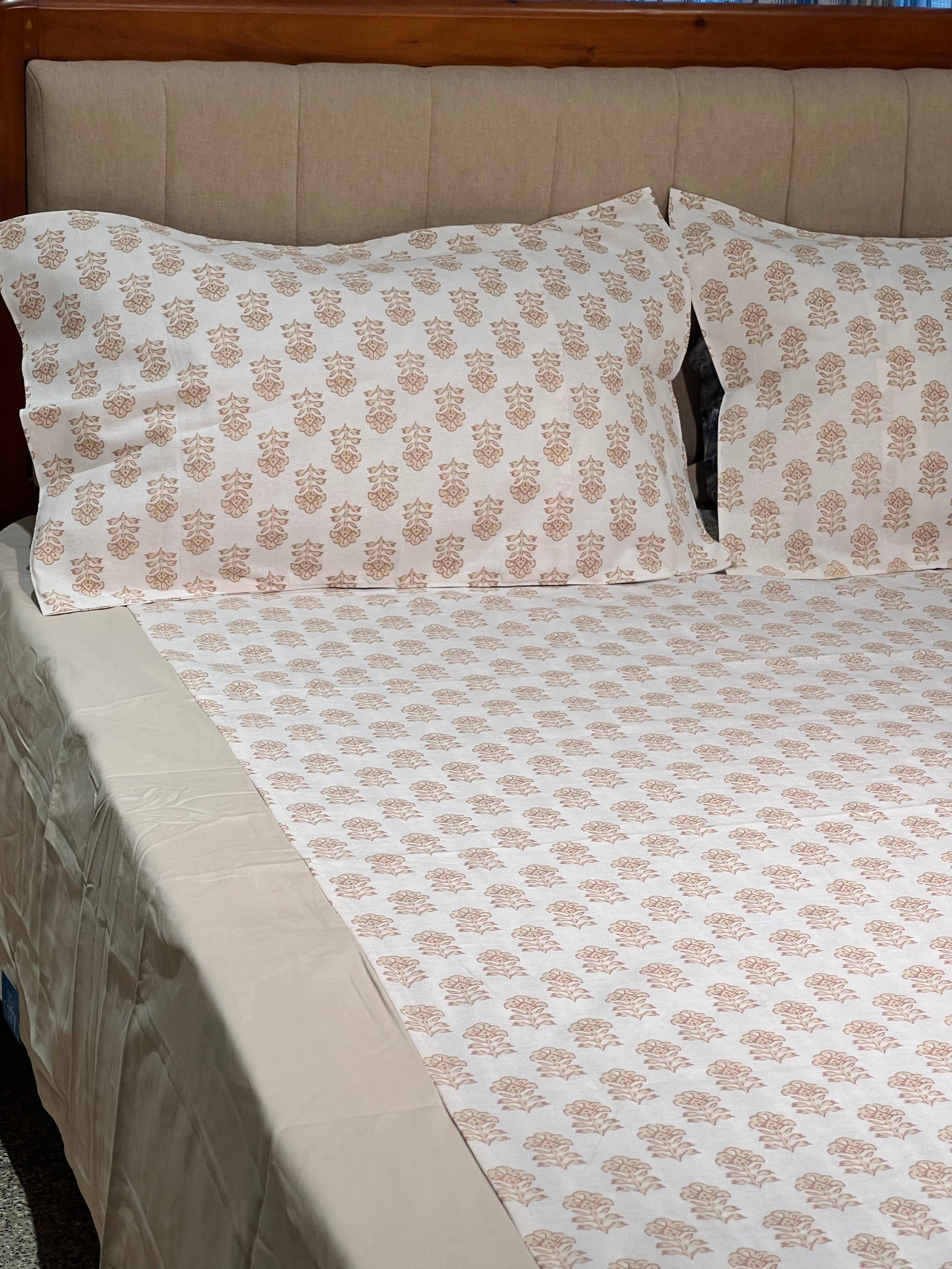 King Size Border Bedsheets