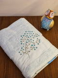 Embroidered Bath Towel