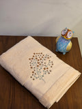 Embroidered Bath Towel