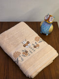 Embroidered Bath Towel