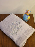 Embroidered Bath Towel