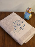 Embroidered Bath Towel