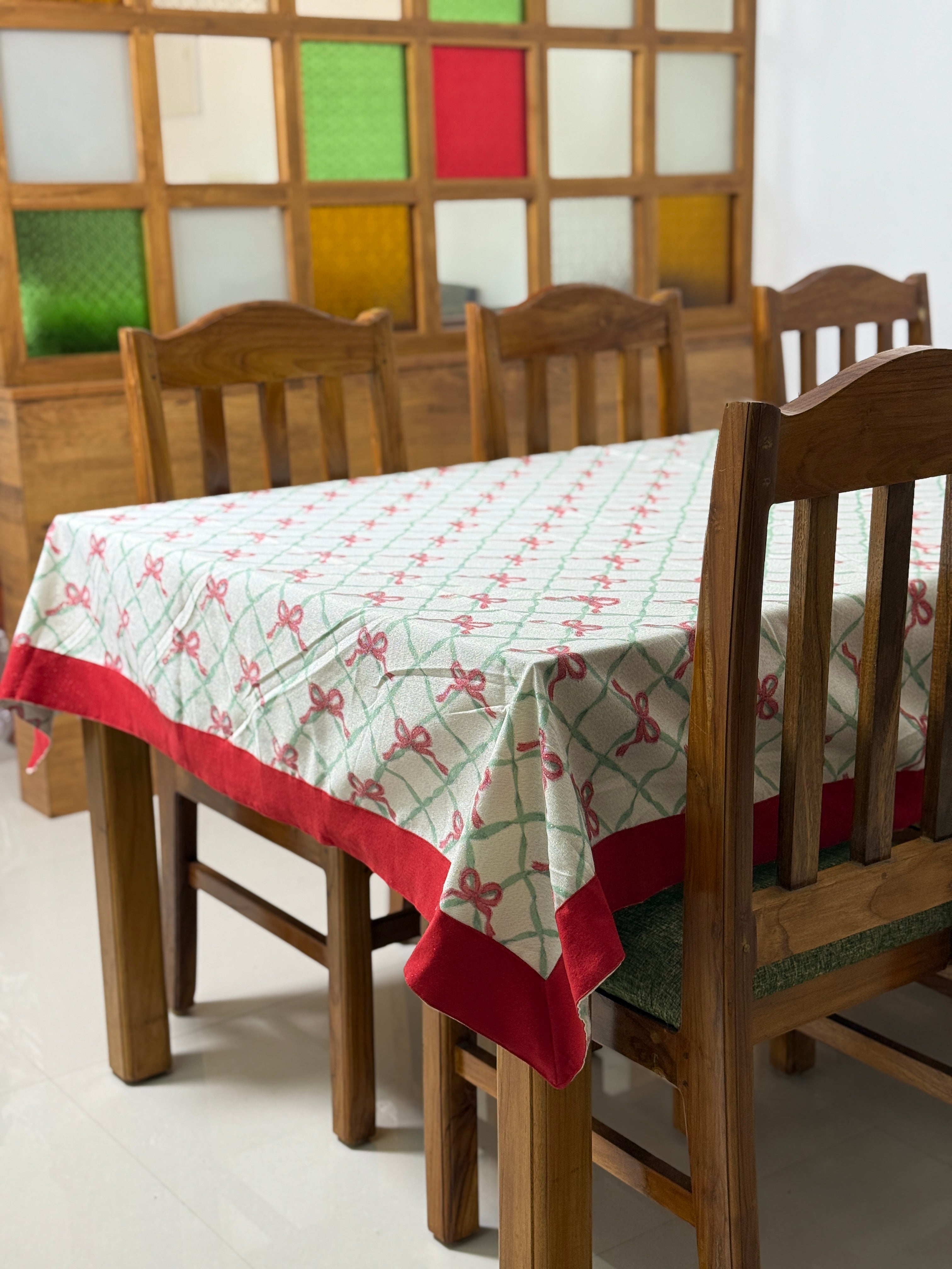 Xmas Theme Table Cloth
