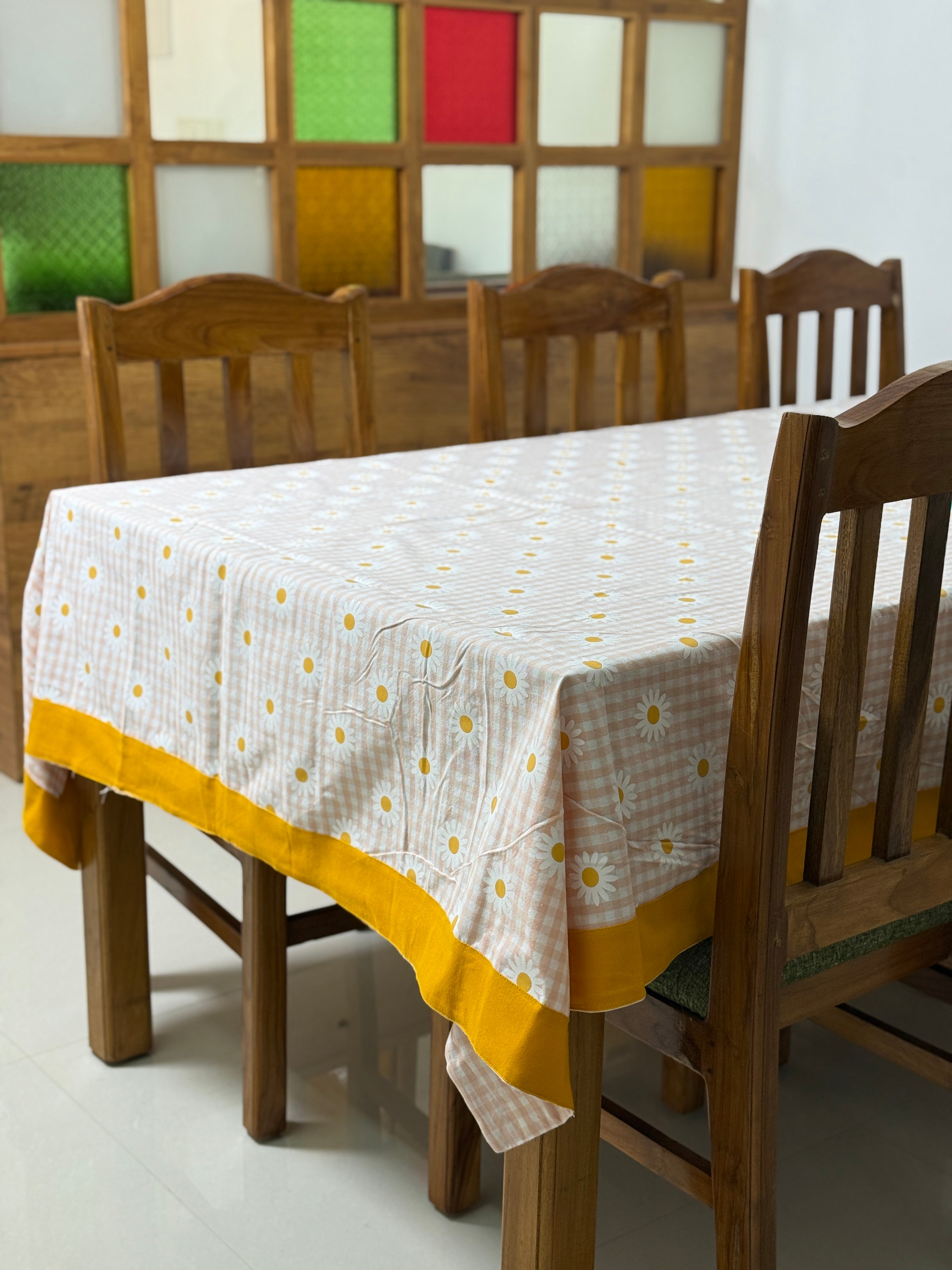 Premium Cotton Table Cloth 8 seater