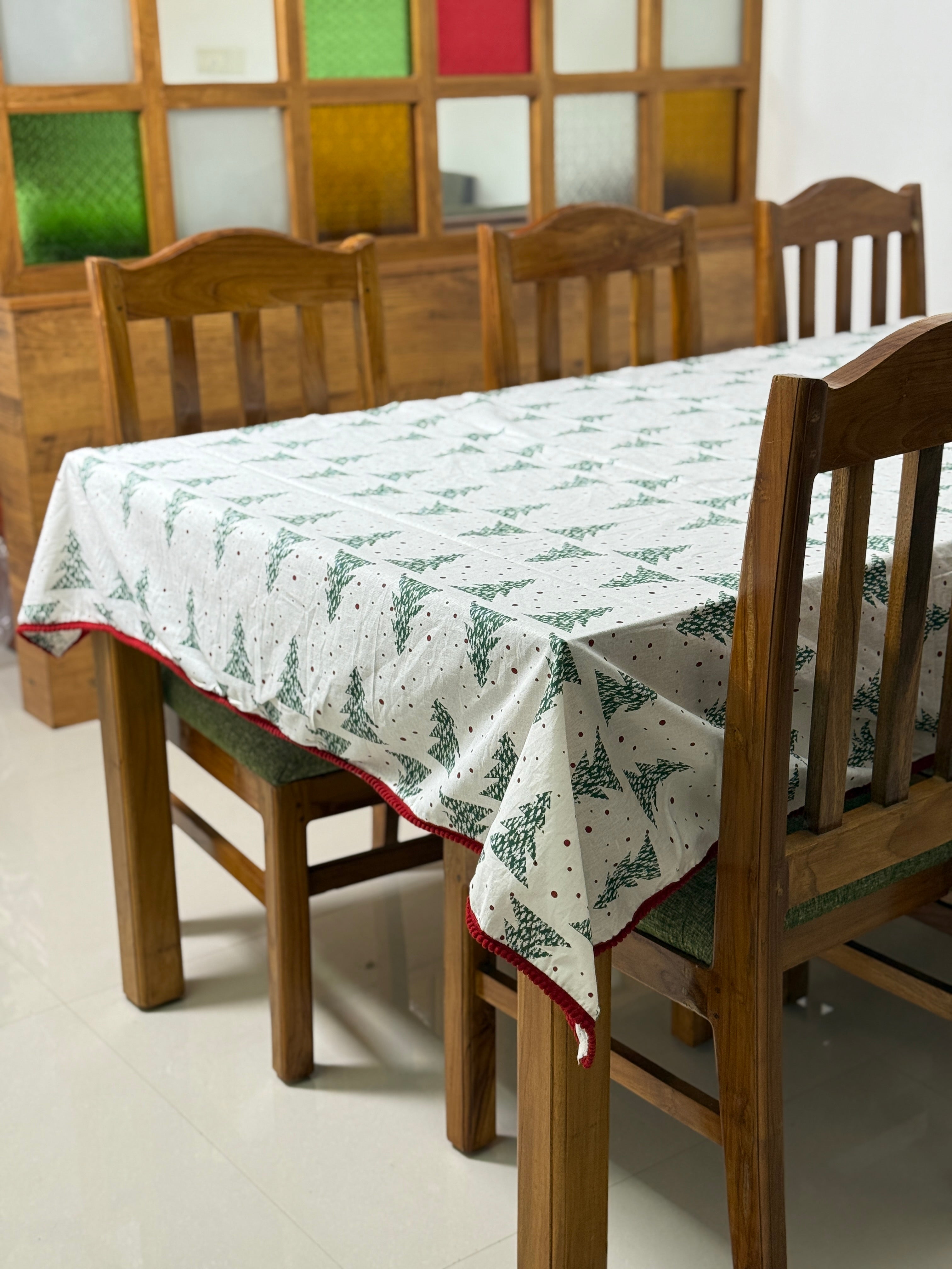 Xmas Theme Table Cloth