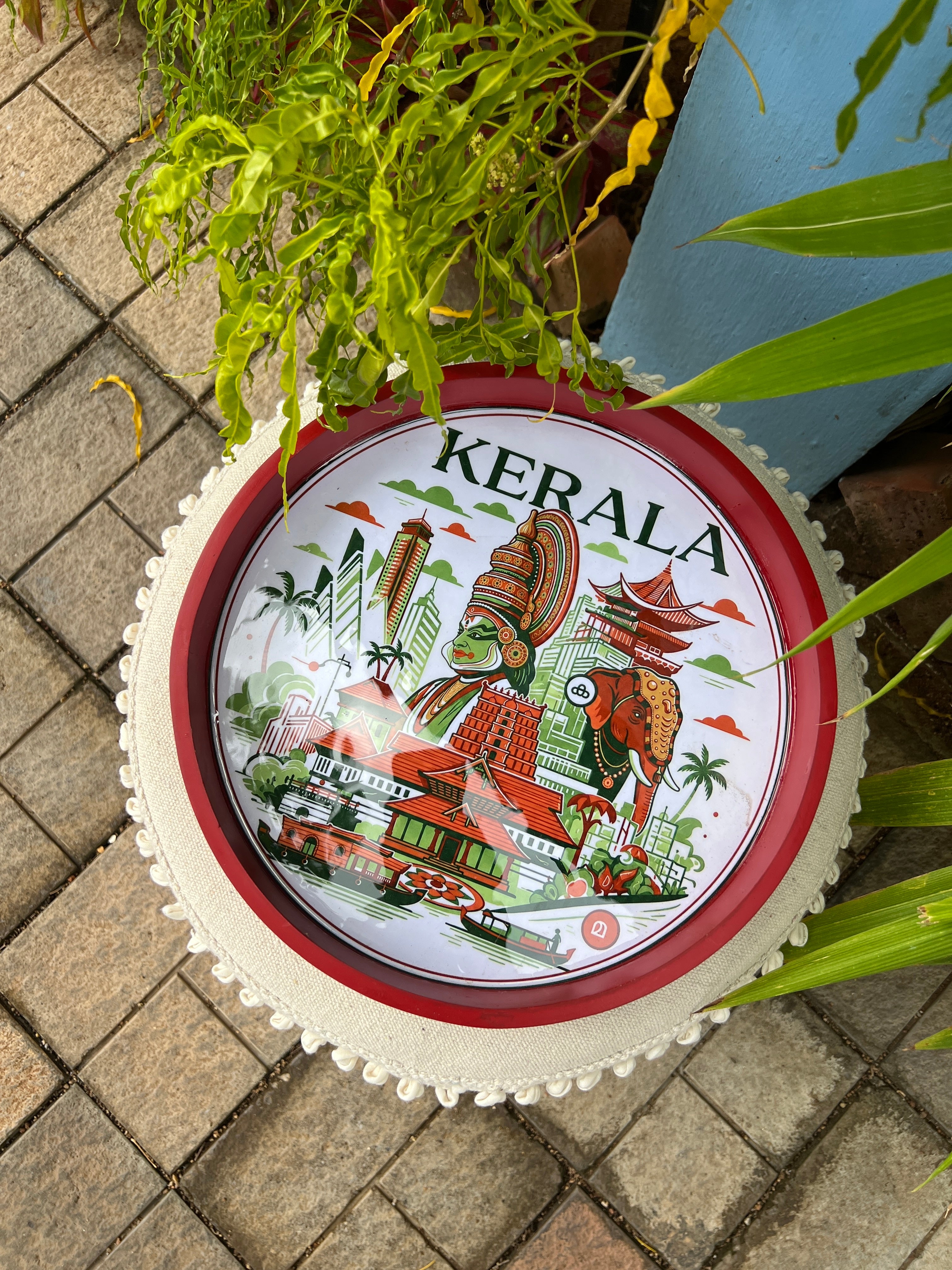 Kerala Theme MDF Tray